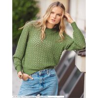 Pullover mit Allover-Ajourmuster | Sabrina 3-25 Modell 22